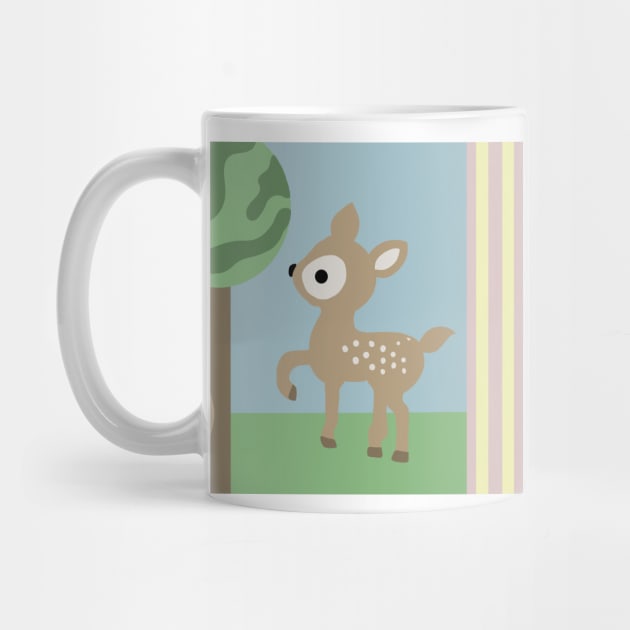 Adorable Baby Deer by Slightly Unhinged